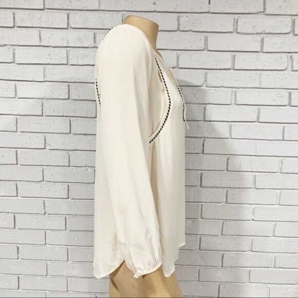 J Crew Women’s Cream Trim Top - Picture 10 of 12